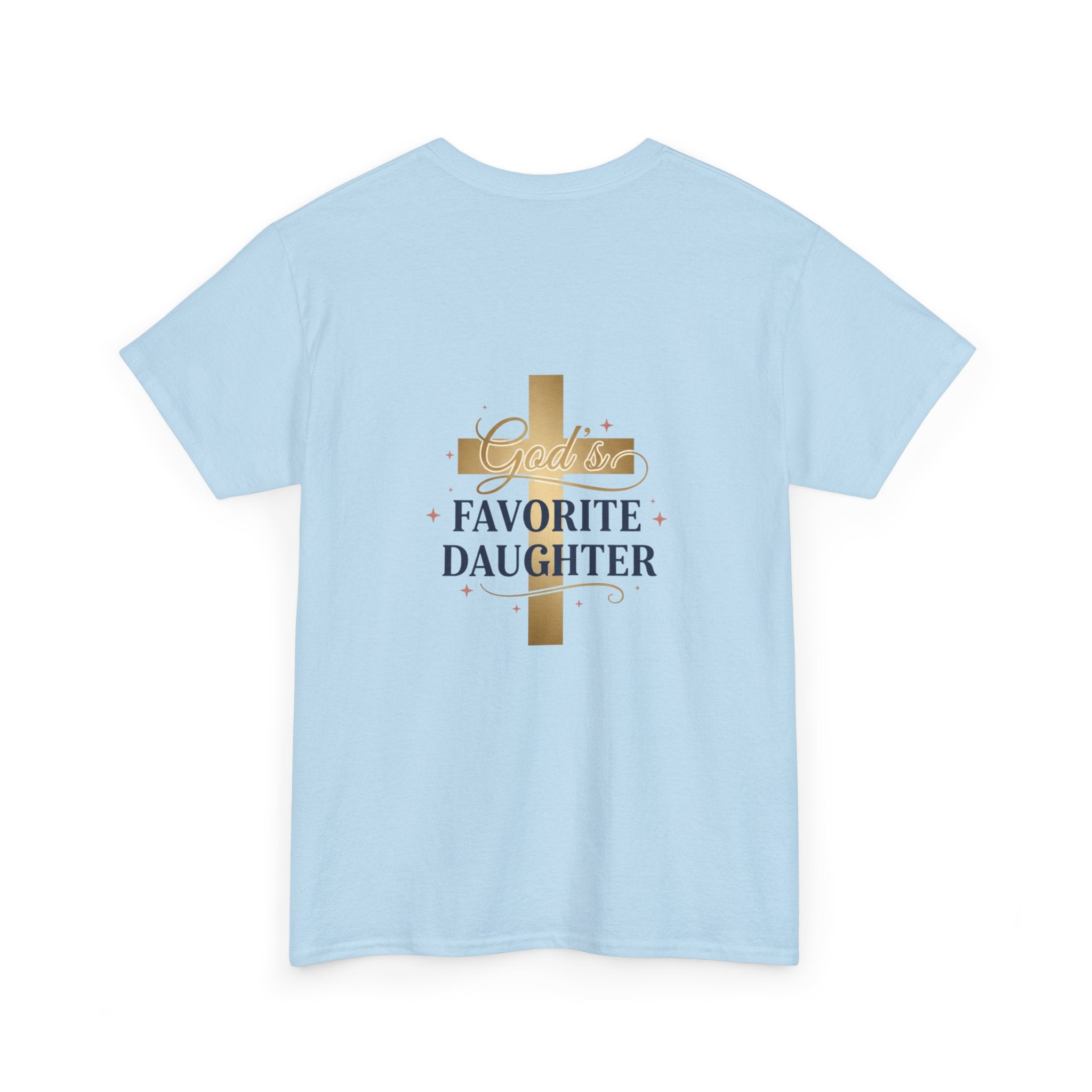 Favorite Daughter Cross T-Shirt — 'God's Favorite Daughter' Faith Tee