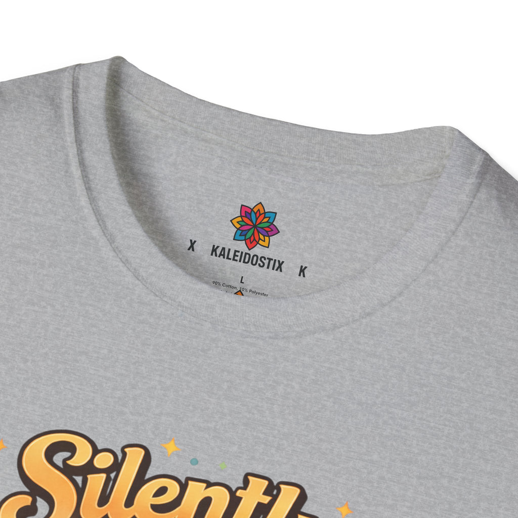 Silently Judging Everything T-Shirt | Sassy Portrait Graphic Tee