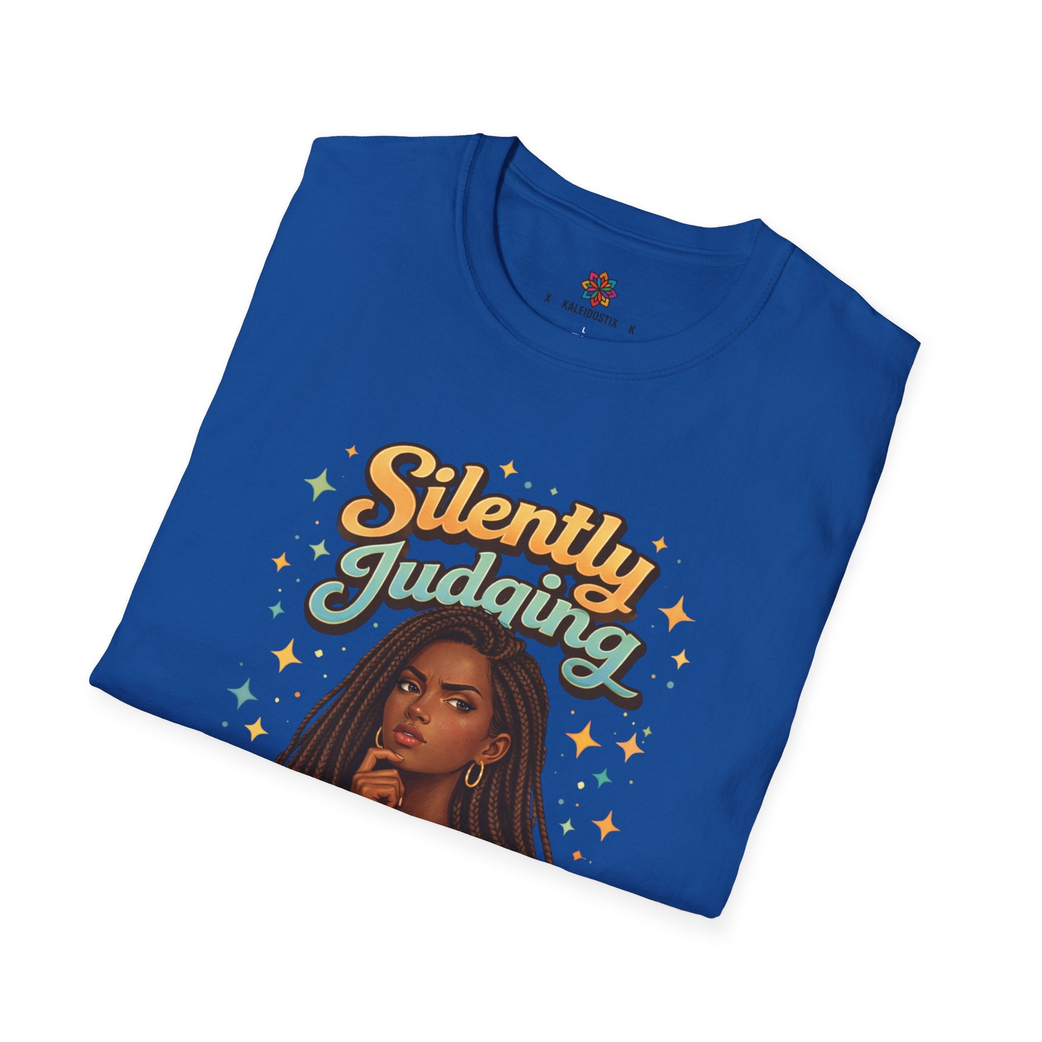 Silently Judging Everything T-Shirt | Sassy Portrait Graphic Tee