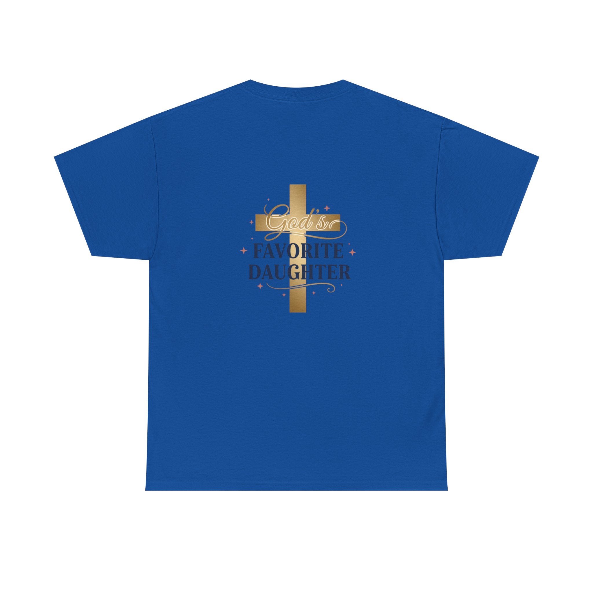 Favorite Daughter Cross T-Shirt — 'God's Favorite Daughter' Faith Tee