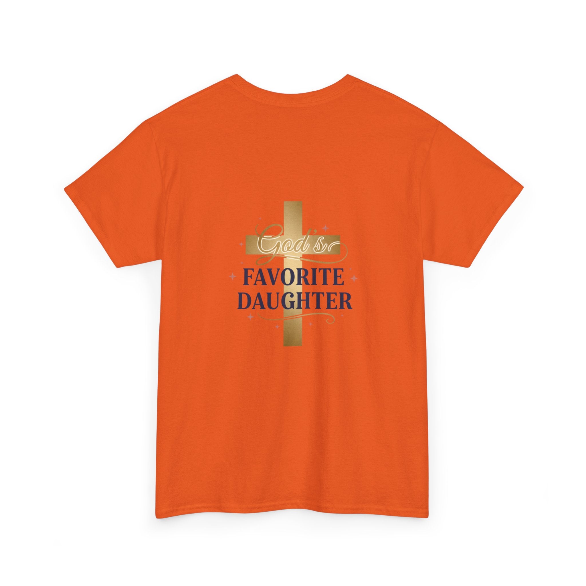 Favorite Daughter Cross T-Shirt — 'God's Favorite Daughter' Faith Tee