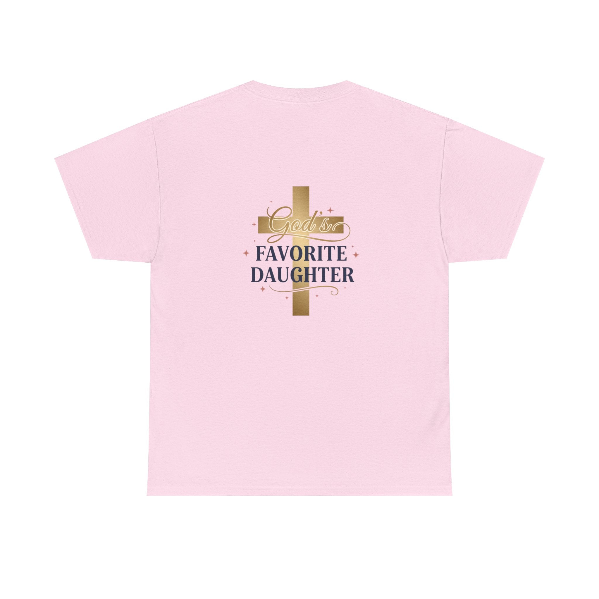 Favorite Daughter Cross T-Shirt — 'God's Favorite Daughter' Faith Tee