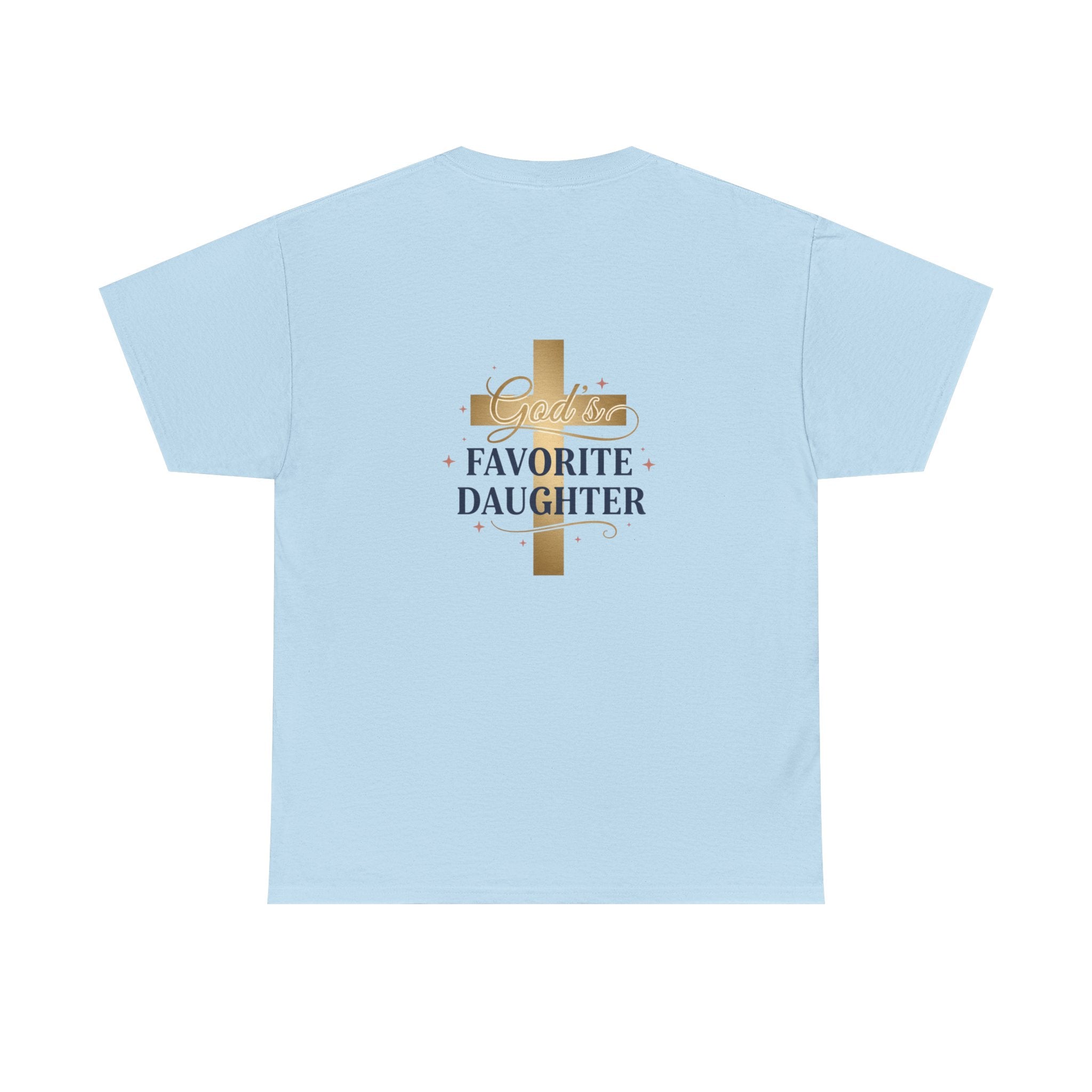 Favorite Daughter Cross T-Shirt — 'God's Favorite Daughter' Faith Tee