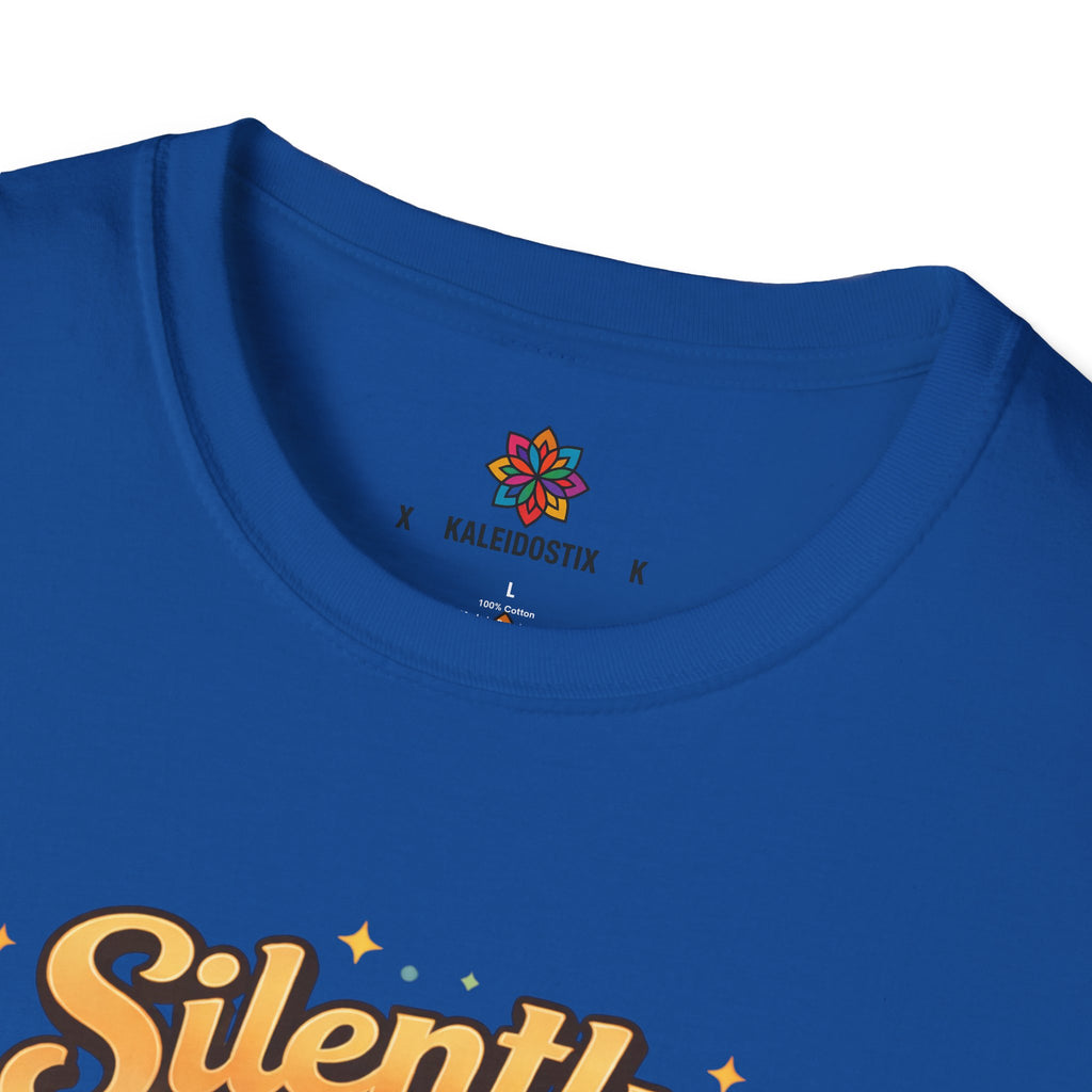 Silently Judging Everything T-Shirt | Sassy Portrait Graphic Tee