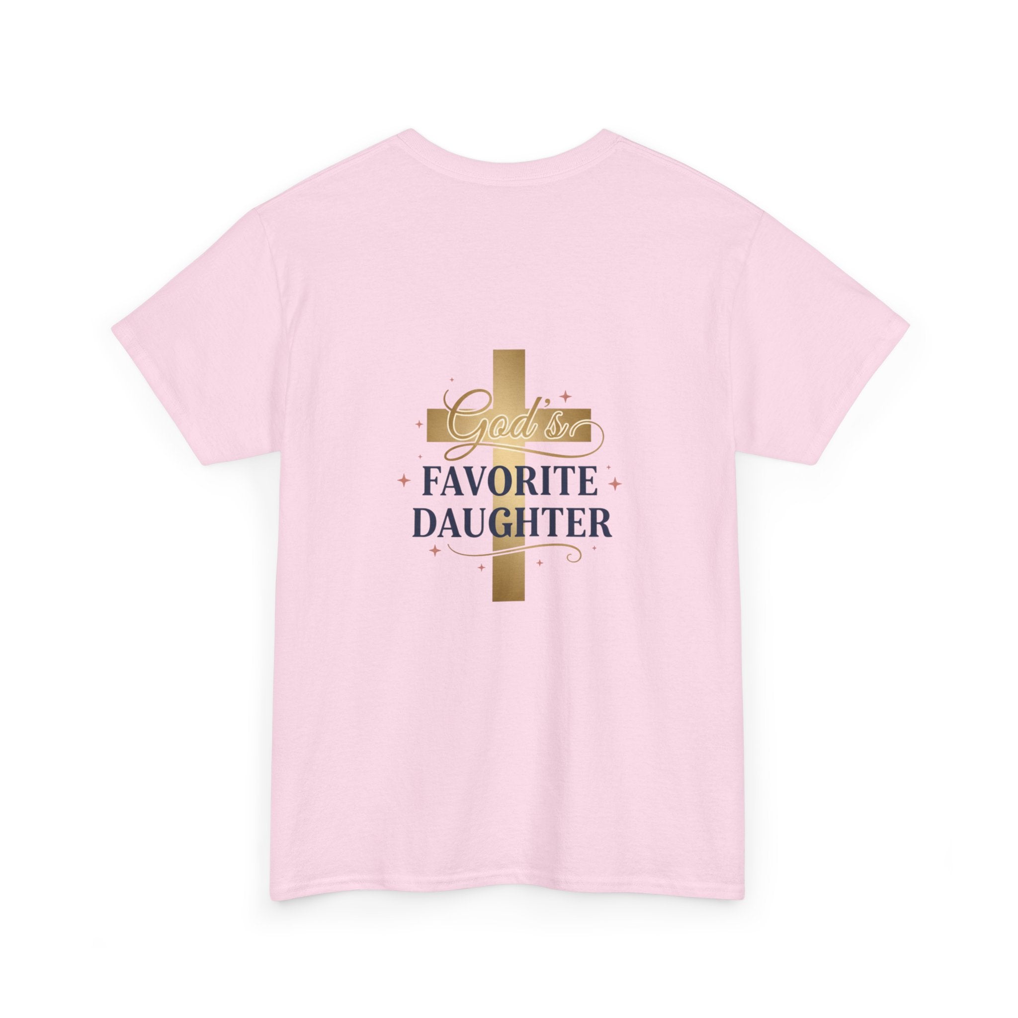 Favorite Daughter Cross T-Shirt — 'God's Favorite Daughter' Faith Tee
