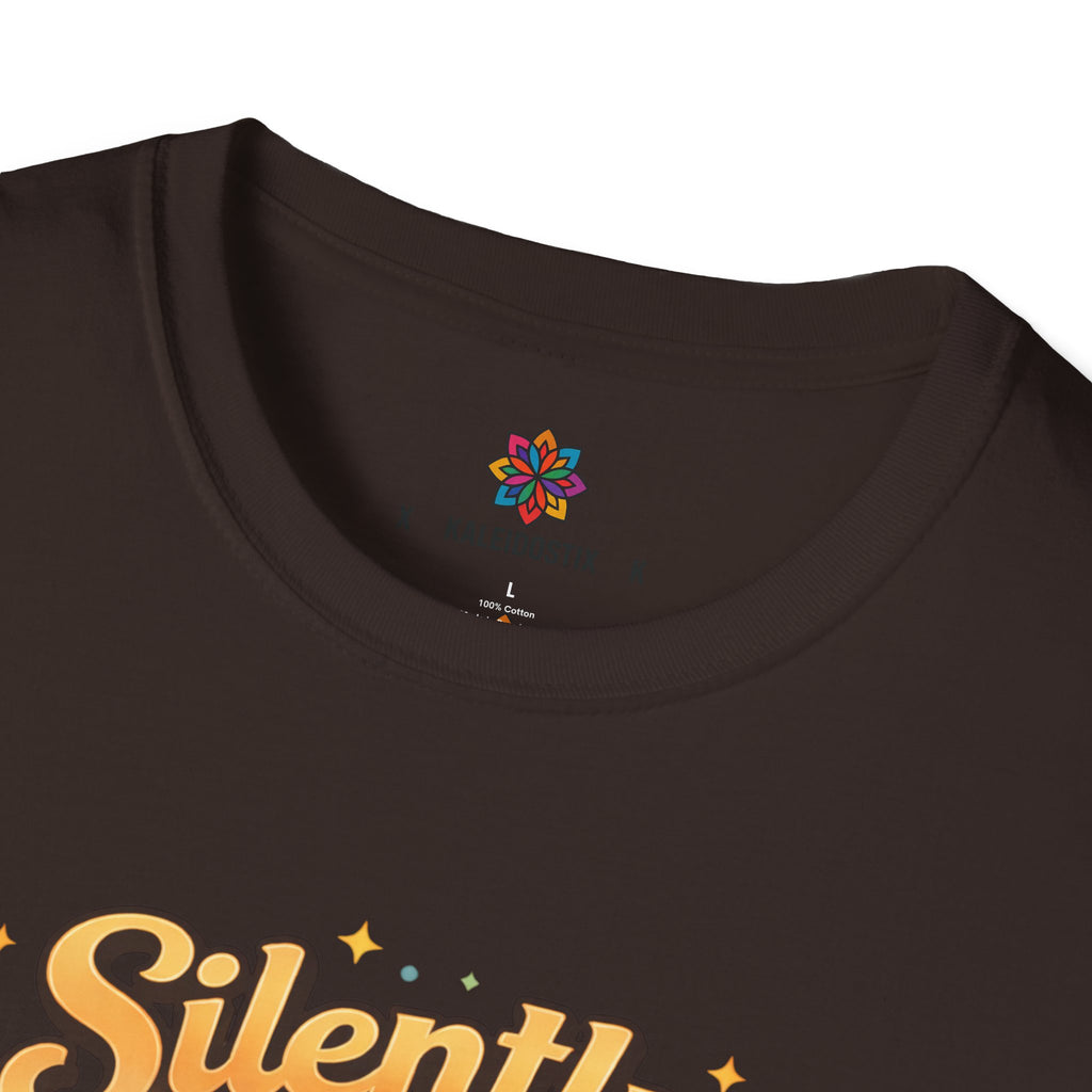 Silently Judging Everything T-Shirt | Sassy Portrait Graphic Tee
