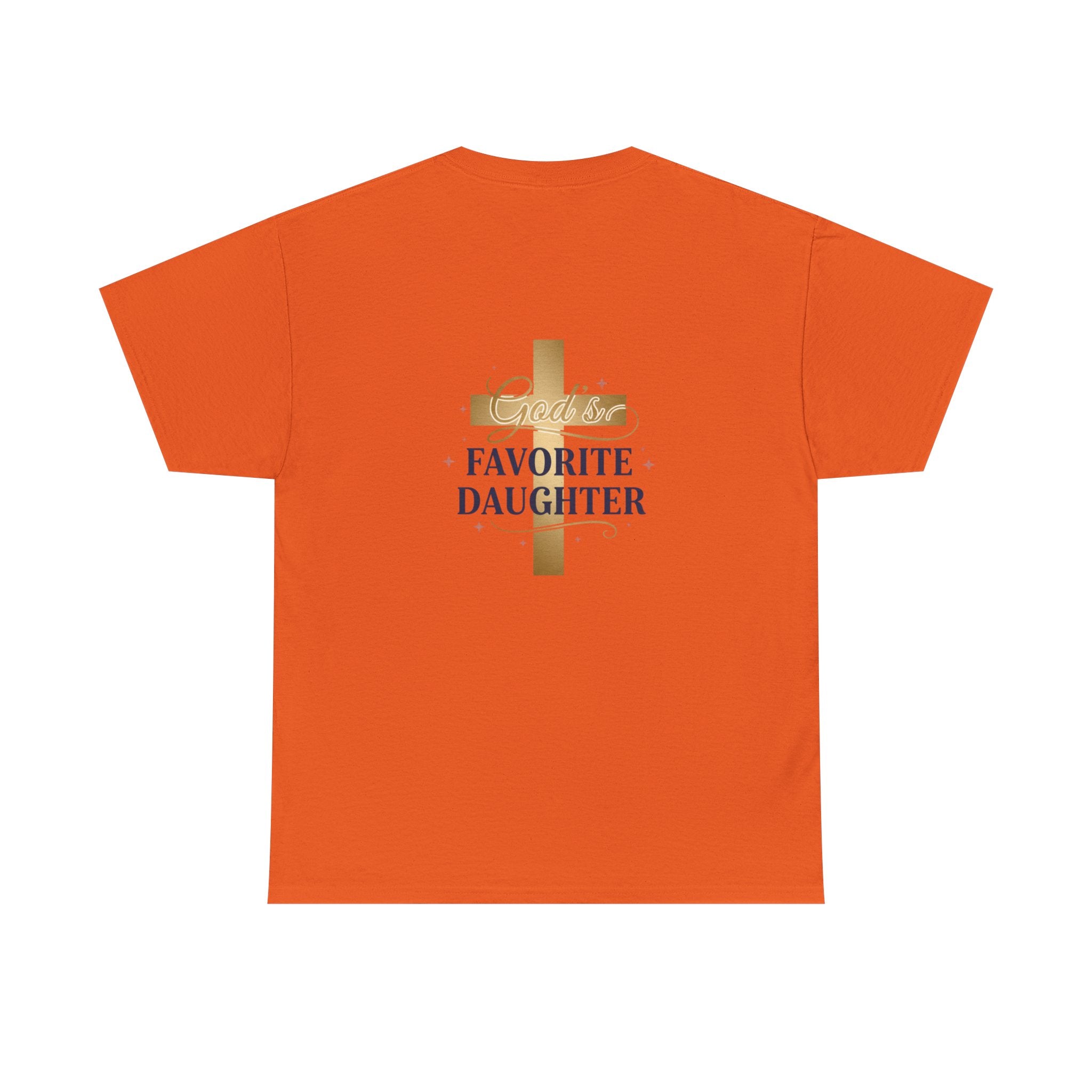 Favorite Daughter Cross T-Shirt — 'God's Favorite Daughter' Faith Tee