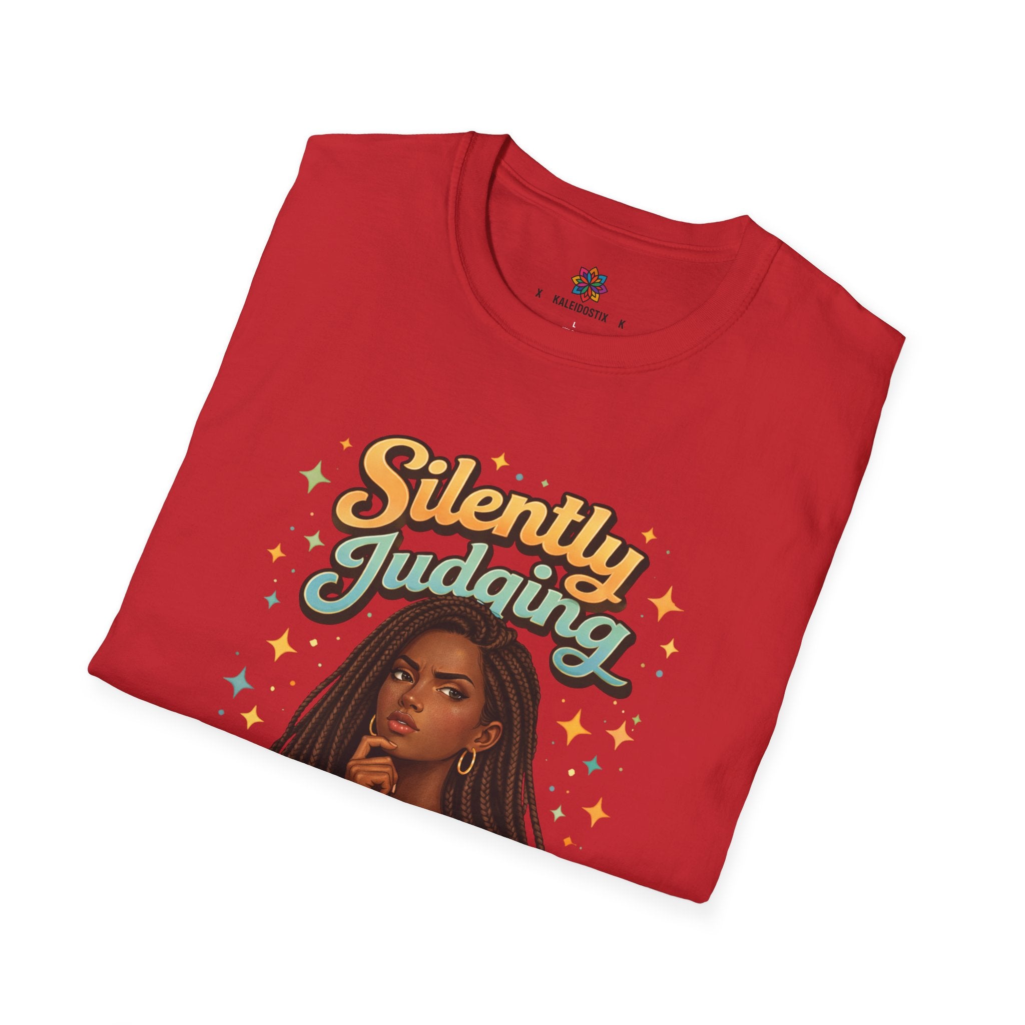 Silently Judging Everything T-Shirt | Sassy Portrait Graphic Tee