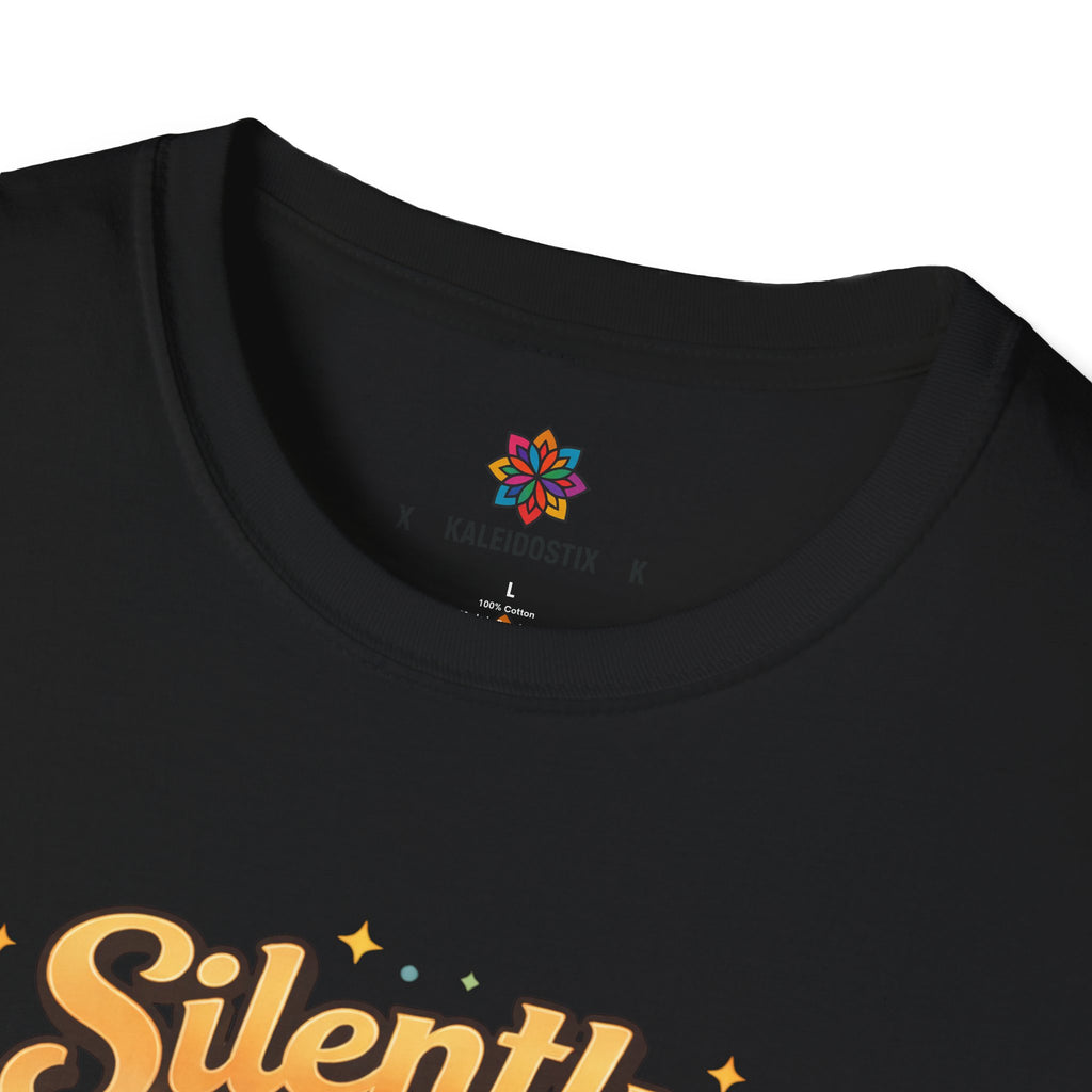 Silently Judging Everything T-Shirt | Sassy Portrait Graphic Tee