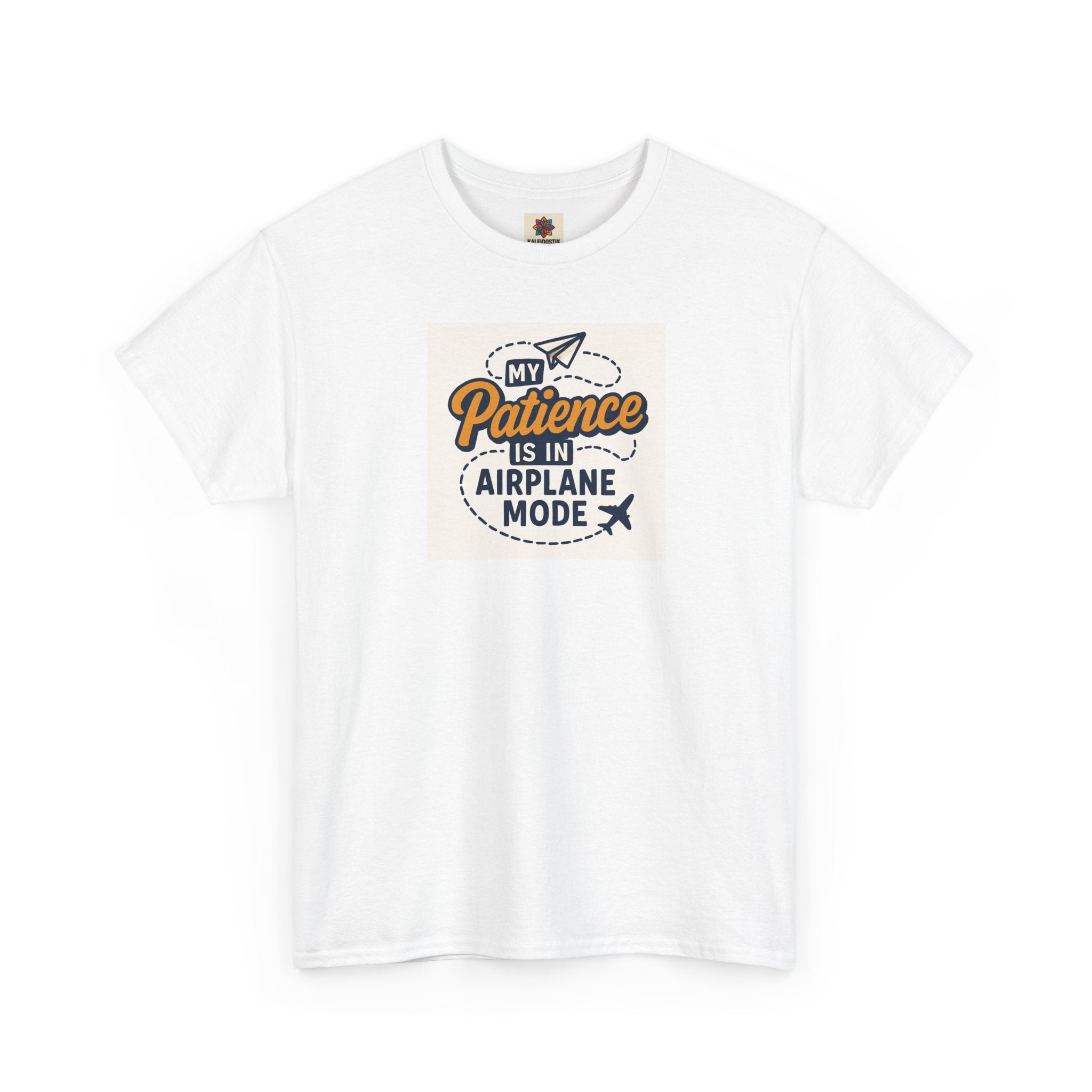 My Patience Is In Airplane Mode T-Shirt | Funny Travel Tee