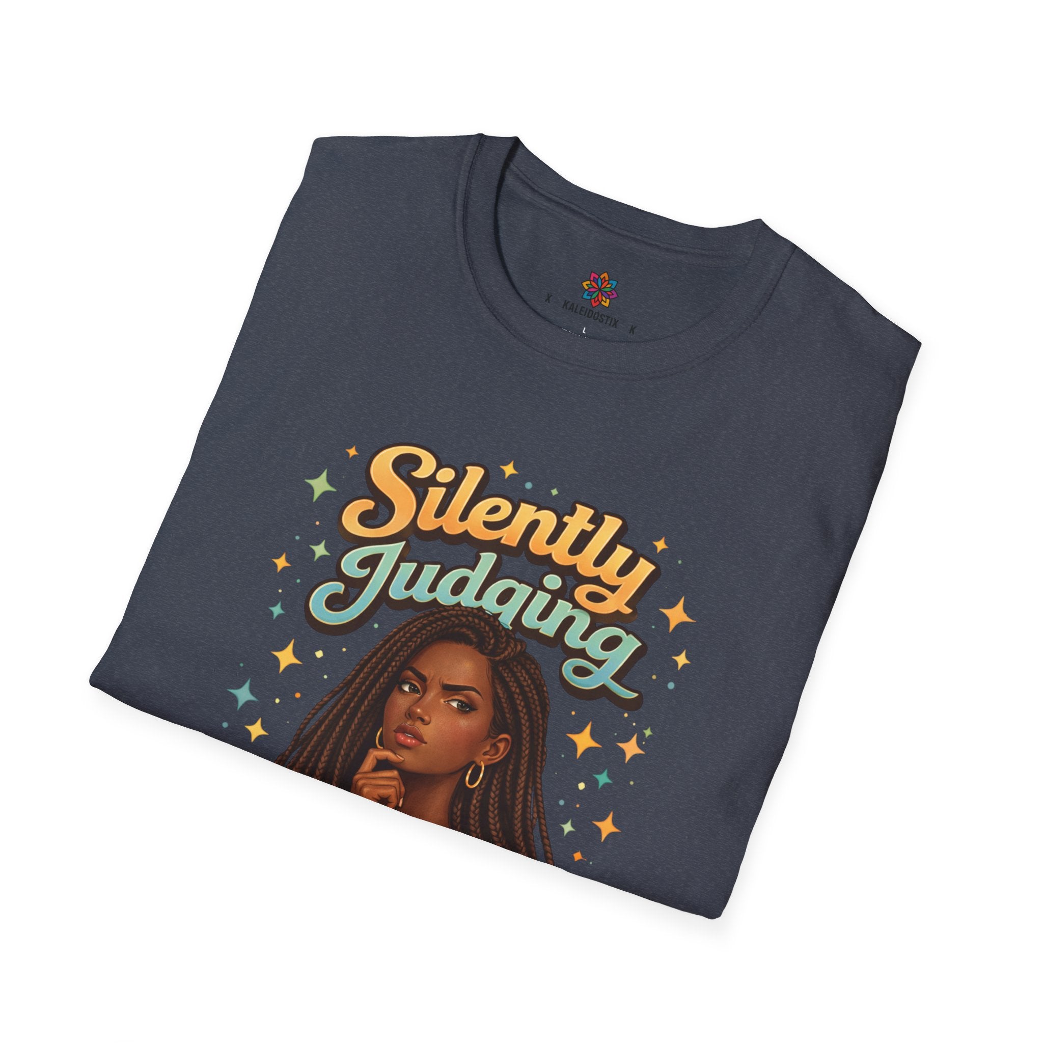Silently Judging Everything T-Shirt | Sassy Portrait Graphic Tee