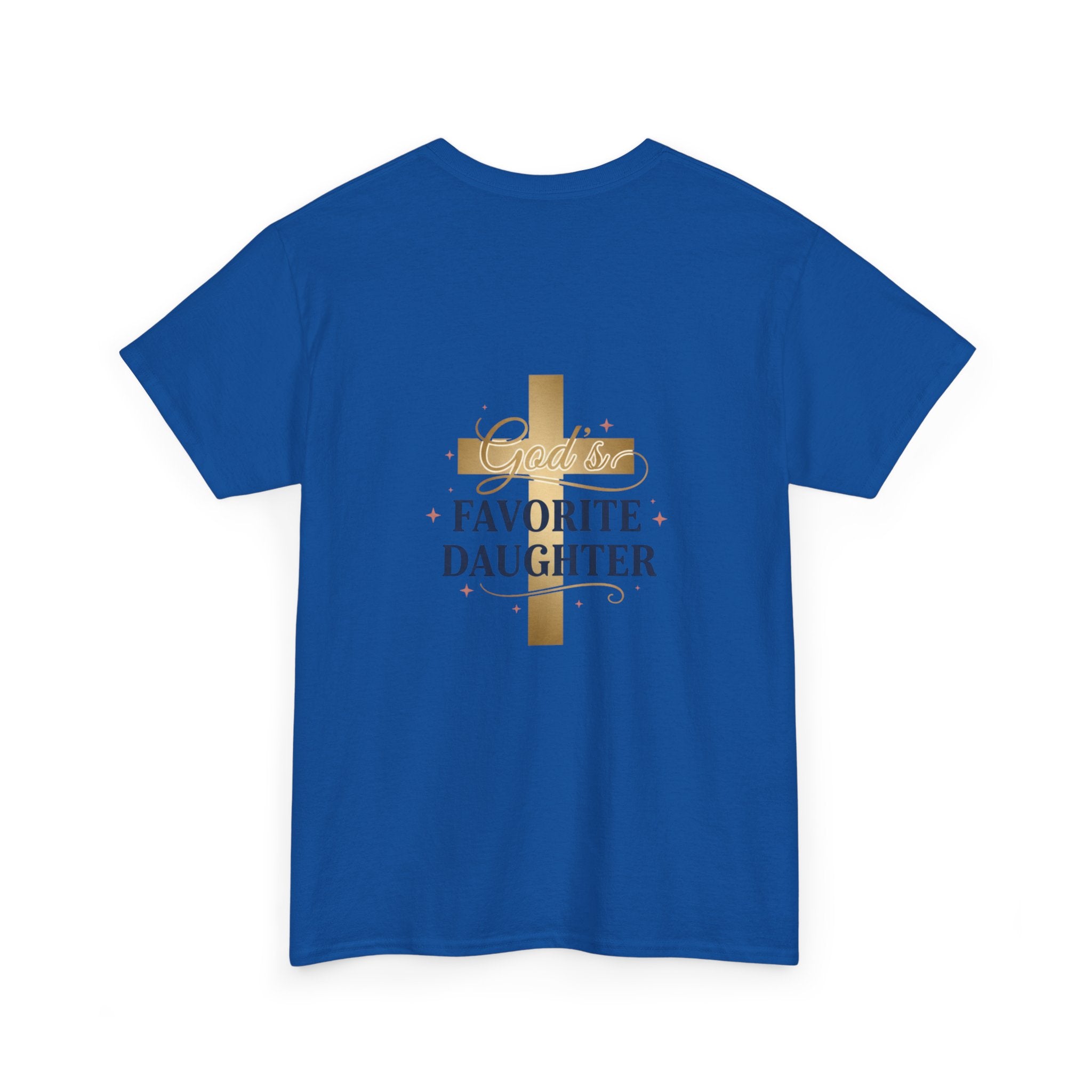 Favorite Daughter Cross T-Shirt — 'God's Favorite Daughter' Faith Tee