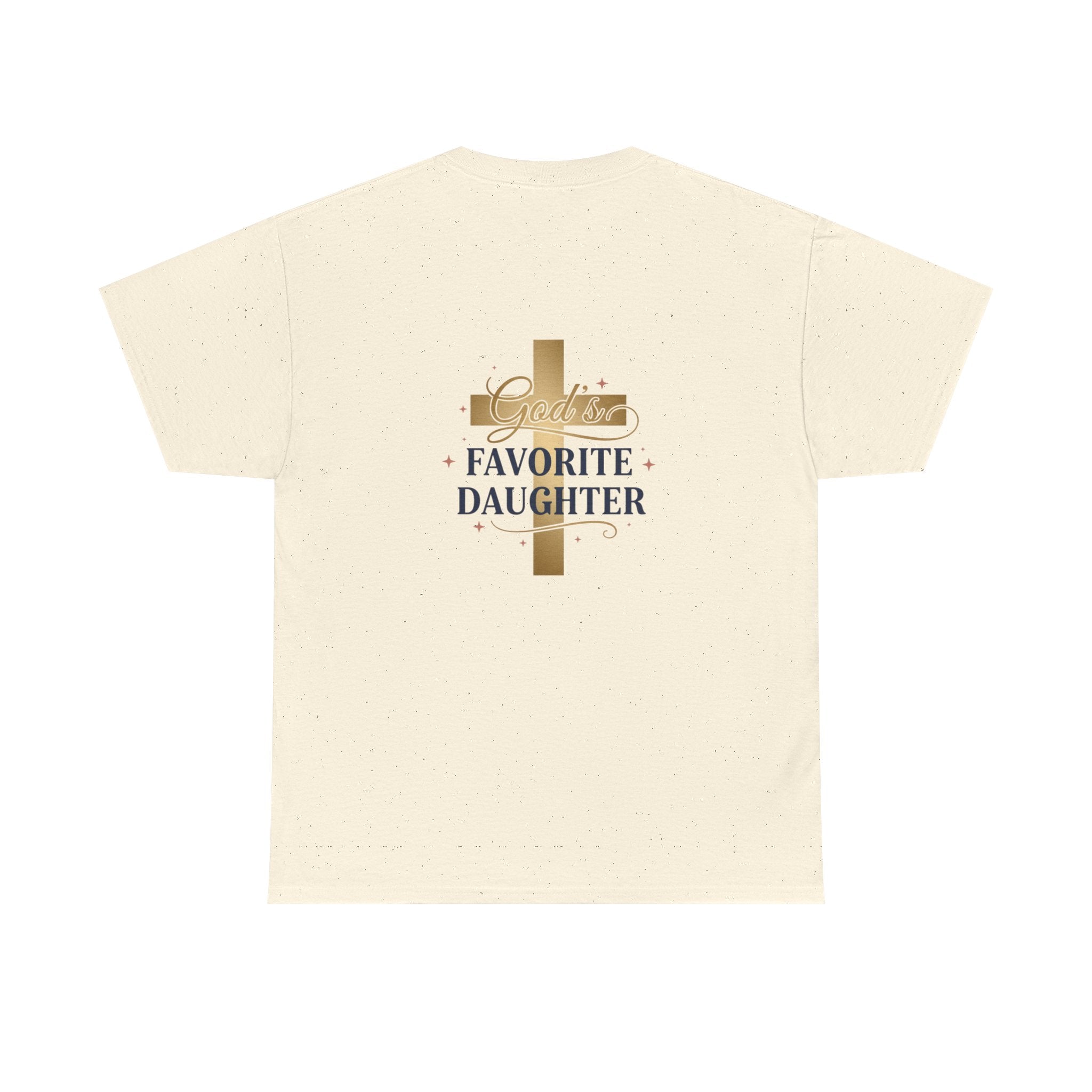 Favorite Daughter Cross T-Shirt — 'God's Favorite Daughter' Faith Tee