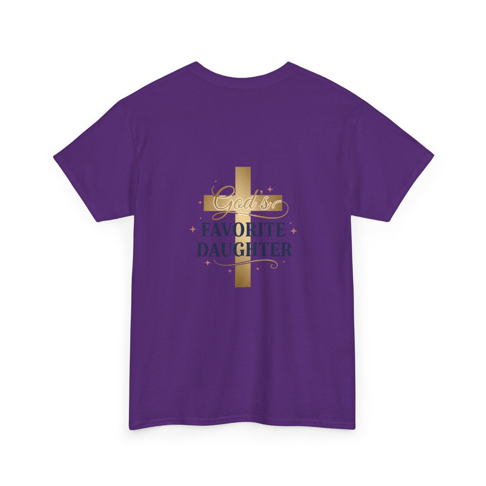 Favorite Daughter Cross T-Shirt — 'God's Favorite Daughter' Faith Tee