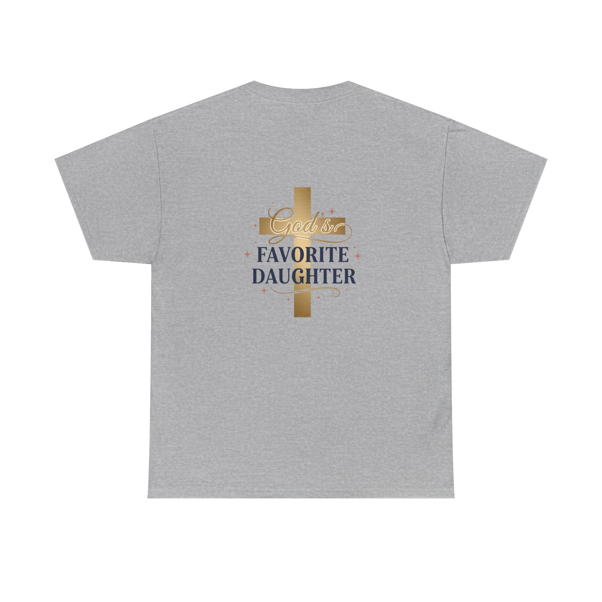 Favorite Daughter Cross T-Shirt — 'God's Favorite Daughter' Faith Tee